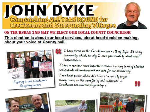 Inspire –  Postal Vote Sign Up in Crewkerne