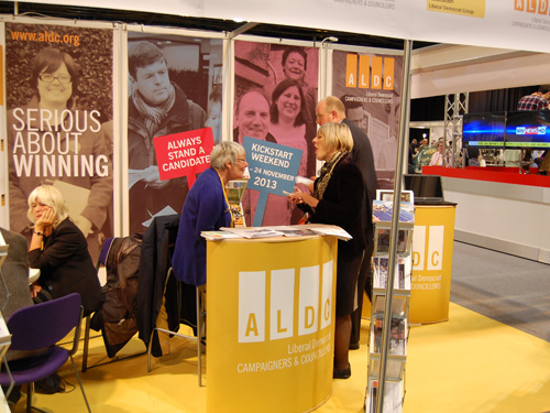 ALDC and the LGA Lib Dem Group at Conference – Exhibition Stand