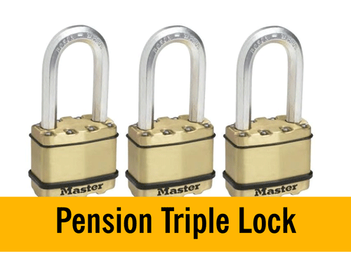 Triple lock materials