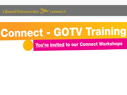 GOTV Connect Training