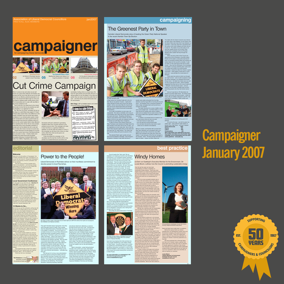 January 2007: Campaigner Magazine