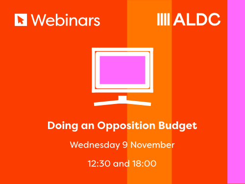 Webinar: Doing an Opposition Budget Amendment – 9 November 2022
