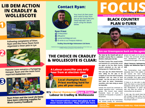 Leaflet of the Week – Dudley – 09/11/22