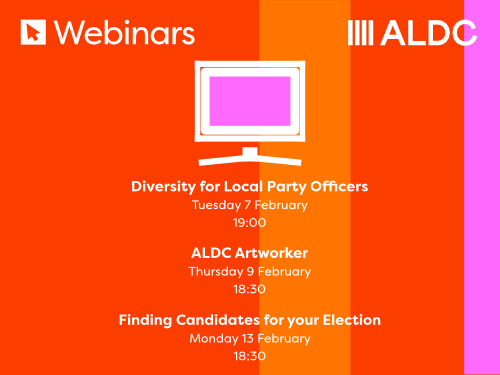 Upcoming ALDC Webinars