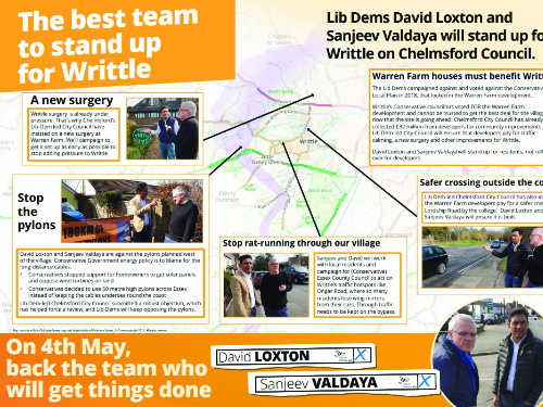 Leaflet of the Week – Chelmsford – 05/04/23