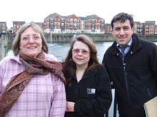 Our new Drypool team councillors Linda Chambers, Anjie Wastling  and Adam Williams