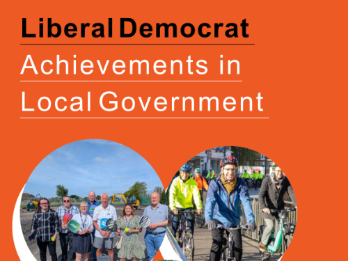 LGA Lib Dems: Liberal Democrat Achievements in Local Government available to download