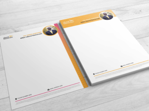 Letterhead Flash Sale