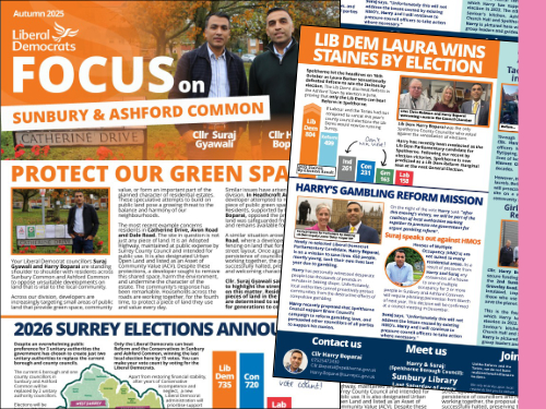 Leaflet of the Week 19/11/25 – Spelthorne