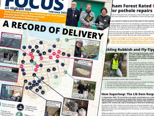 Leaflet of the Week 12/02/26 – Waltham Forest